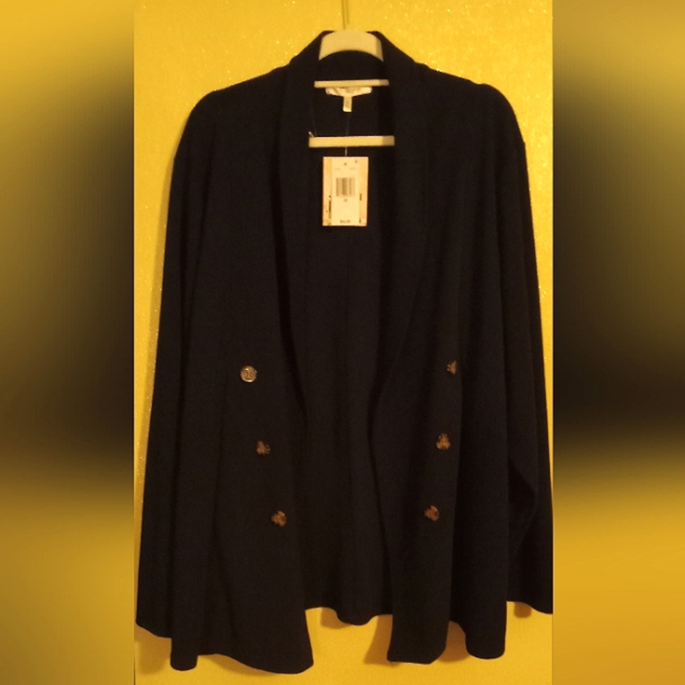 Women's Black Jacket 4X NWT